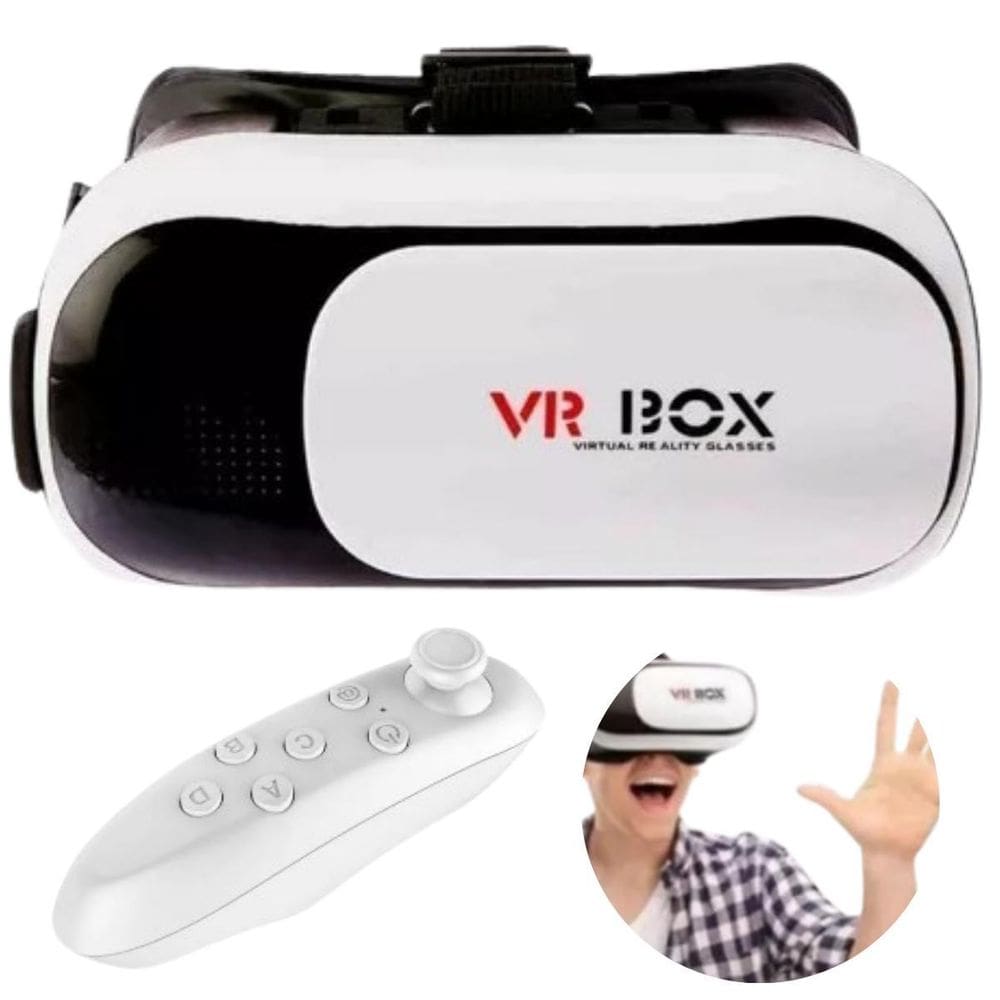 Vr Box Leve Contra Enjoos Com Sistema 3D Realista