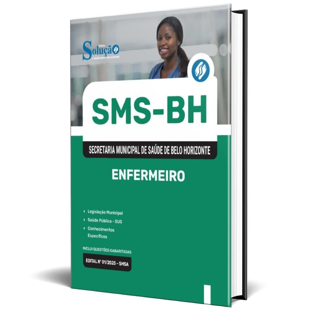 Apostila Concurso Sms Bh 2025 - Enfermeiro