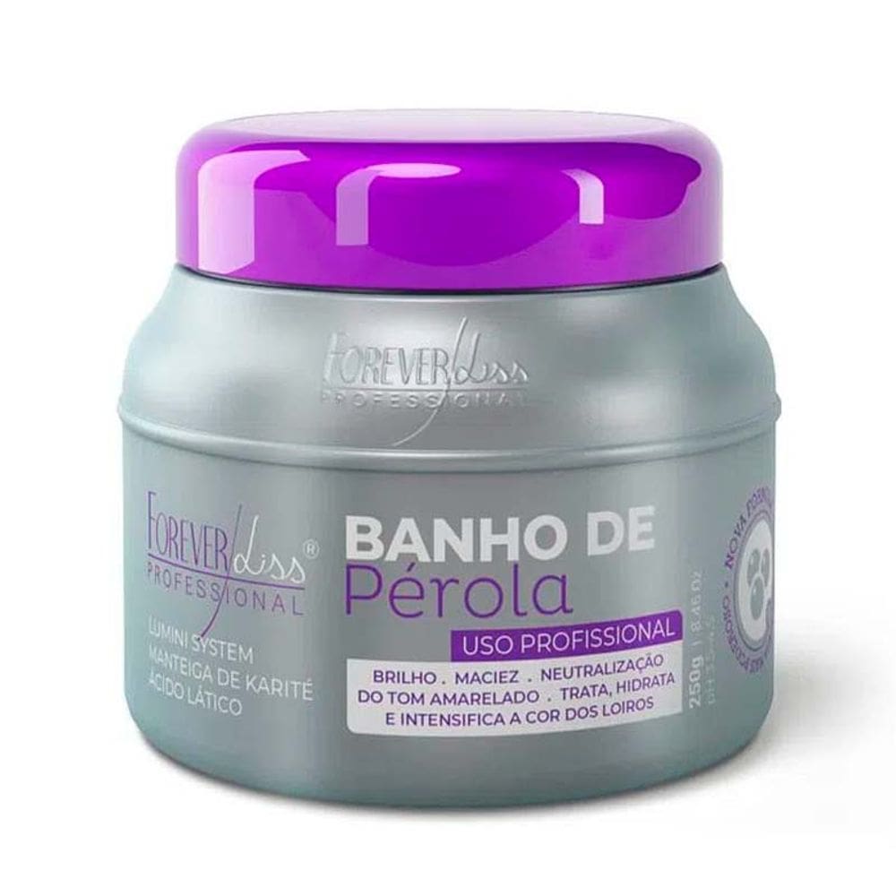 Mascara Banho de Pérola Forever Liss 250g