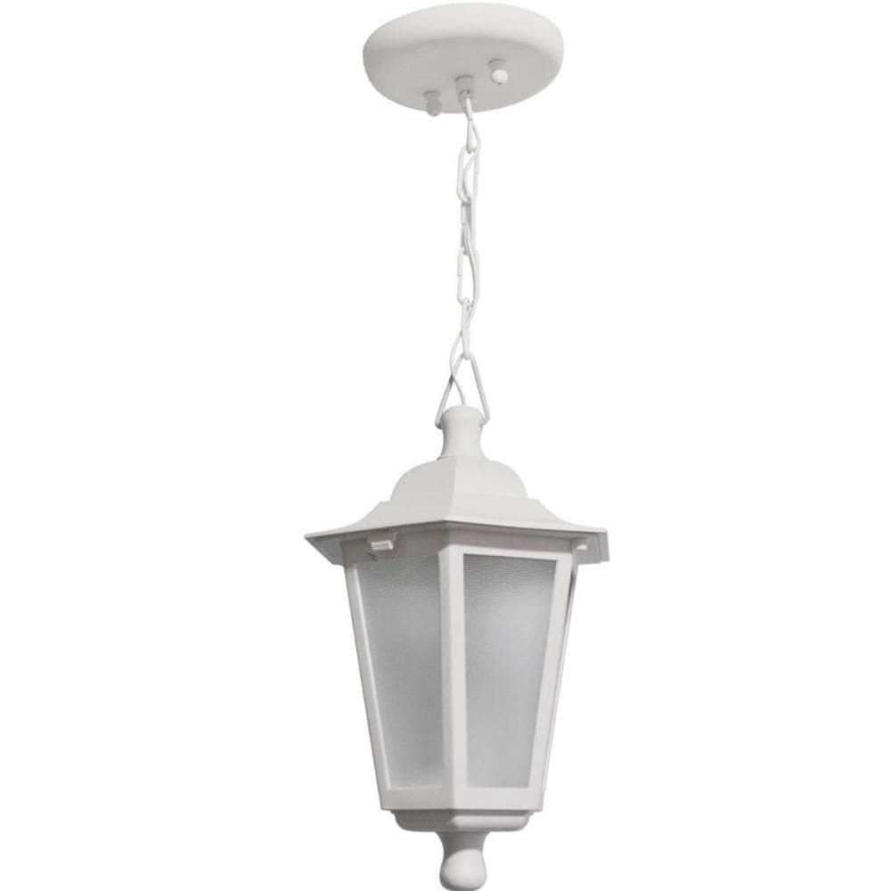 Pendente Colonial Externo Branco Luminária de Teto Lustre Clássico Lente Fosca Dital Grega