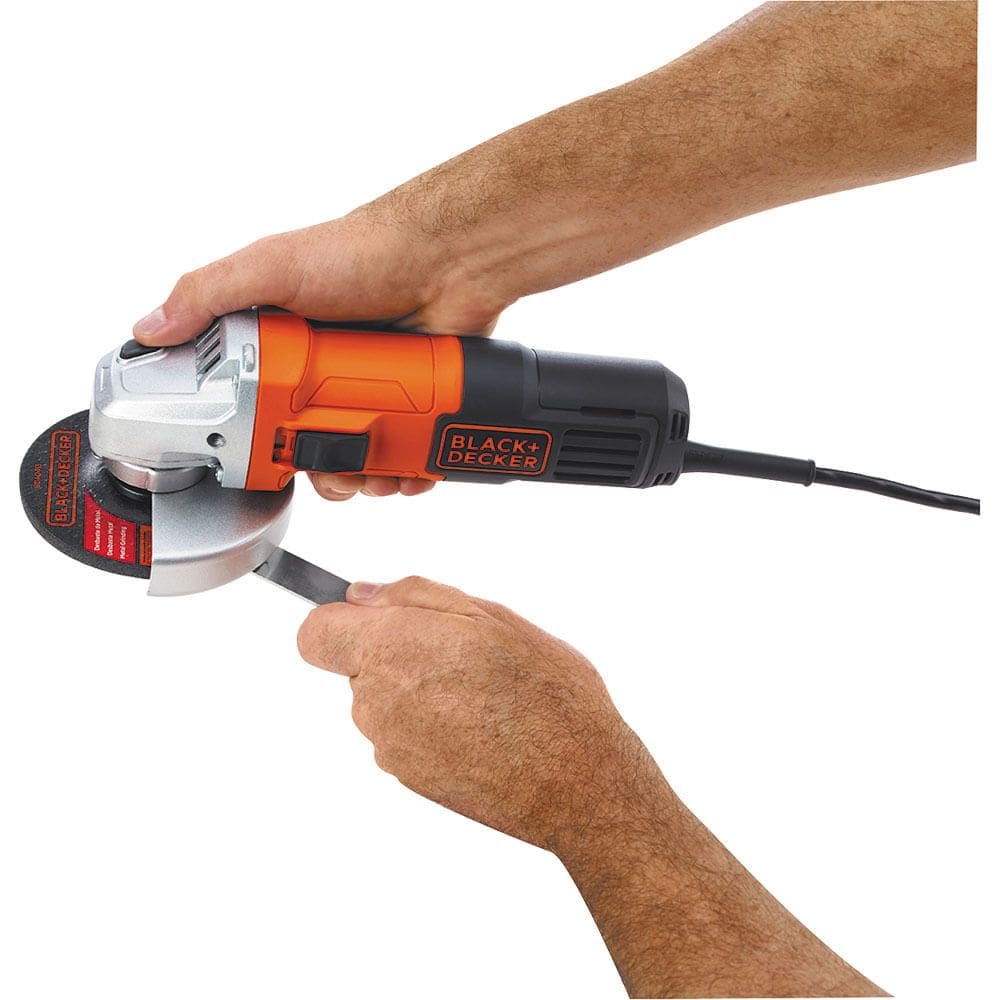 Esmerilhadeira Angular 4.5" 650W Black & Decker G650 com Empunhadura Auxiliar 220V