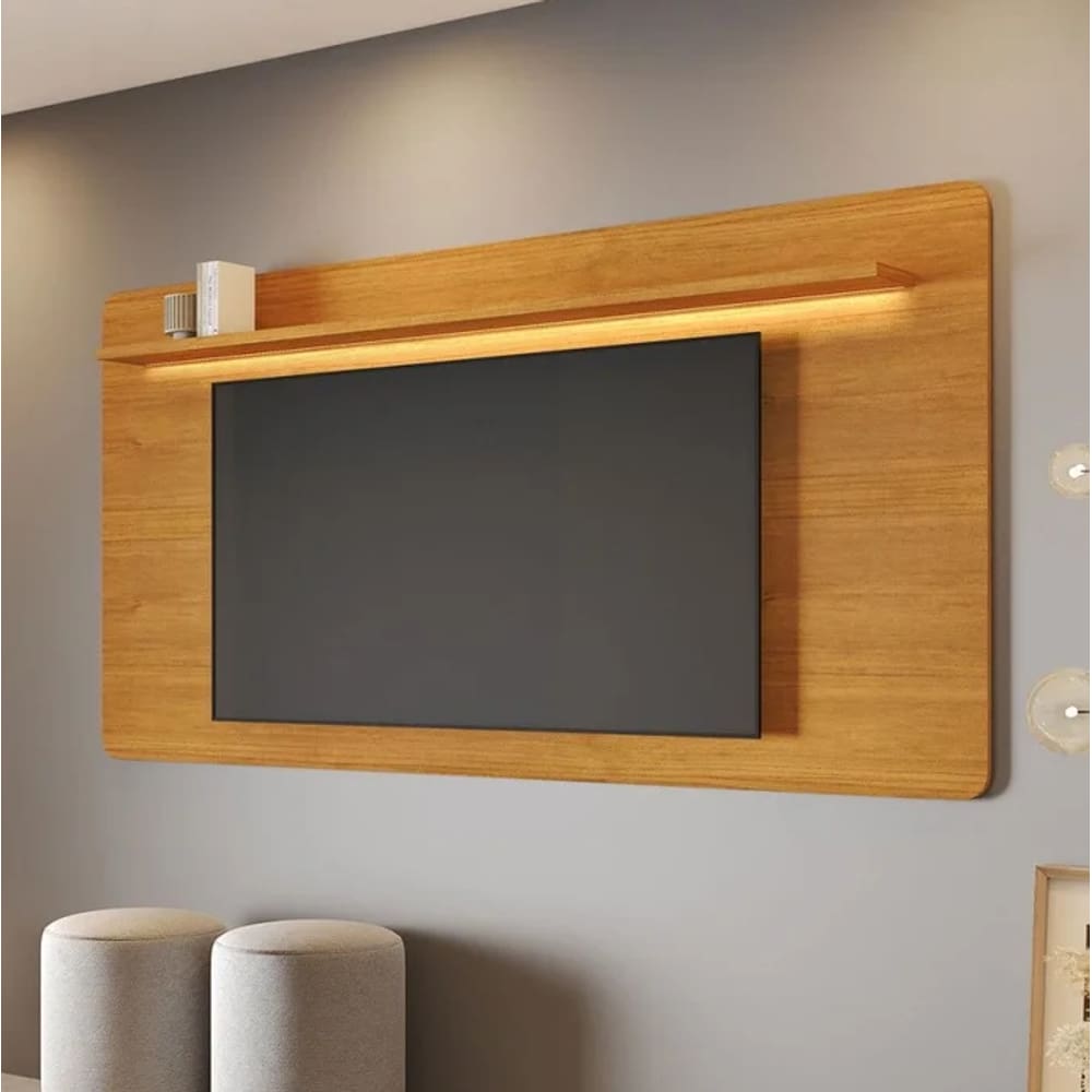 Painel Para Tv Até 70” Cristal JCM Movelaria - Cinamomo