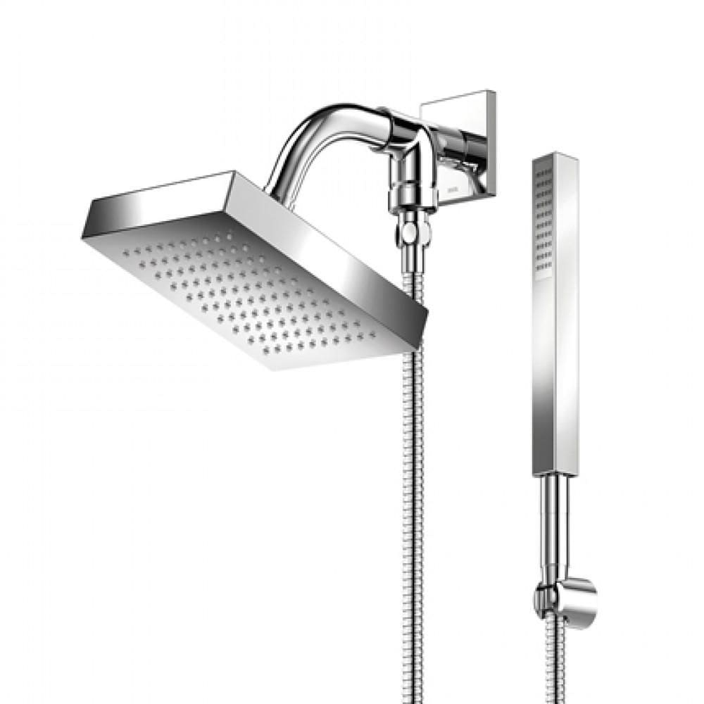 Chuveiro De Parede Com Desviador Q150 Docol Cromado