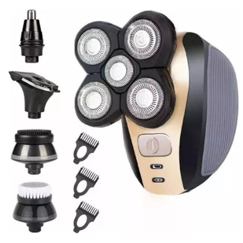 Barbeador 5 Em 1 Multifunções Massageado Para Conforto Extra