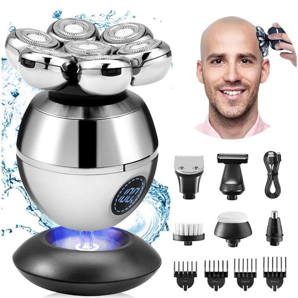 Máquina De Corte Raspa Careca Para Um Barbear Completo
