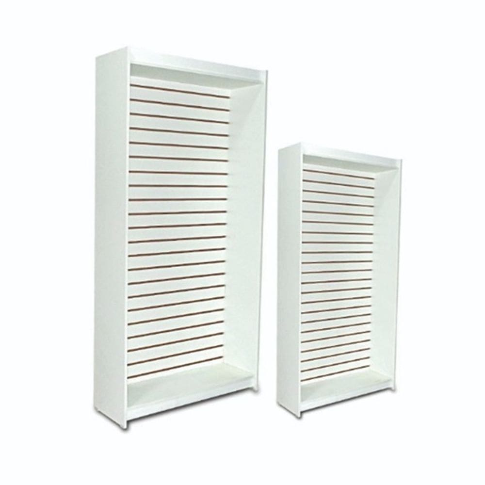 Estante Canaletada Expositor Branco 185X92X32Cm - Deep