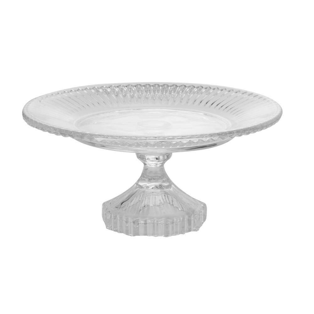 Prato para Bolo de Cristal Renaissance 18,5cm - Lyor