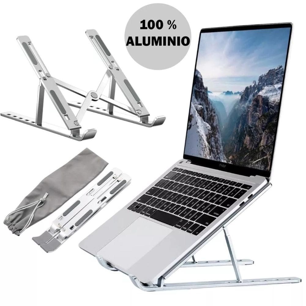 Suporte De Laptop Em Alumínio Para Viagens