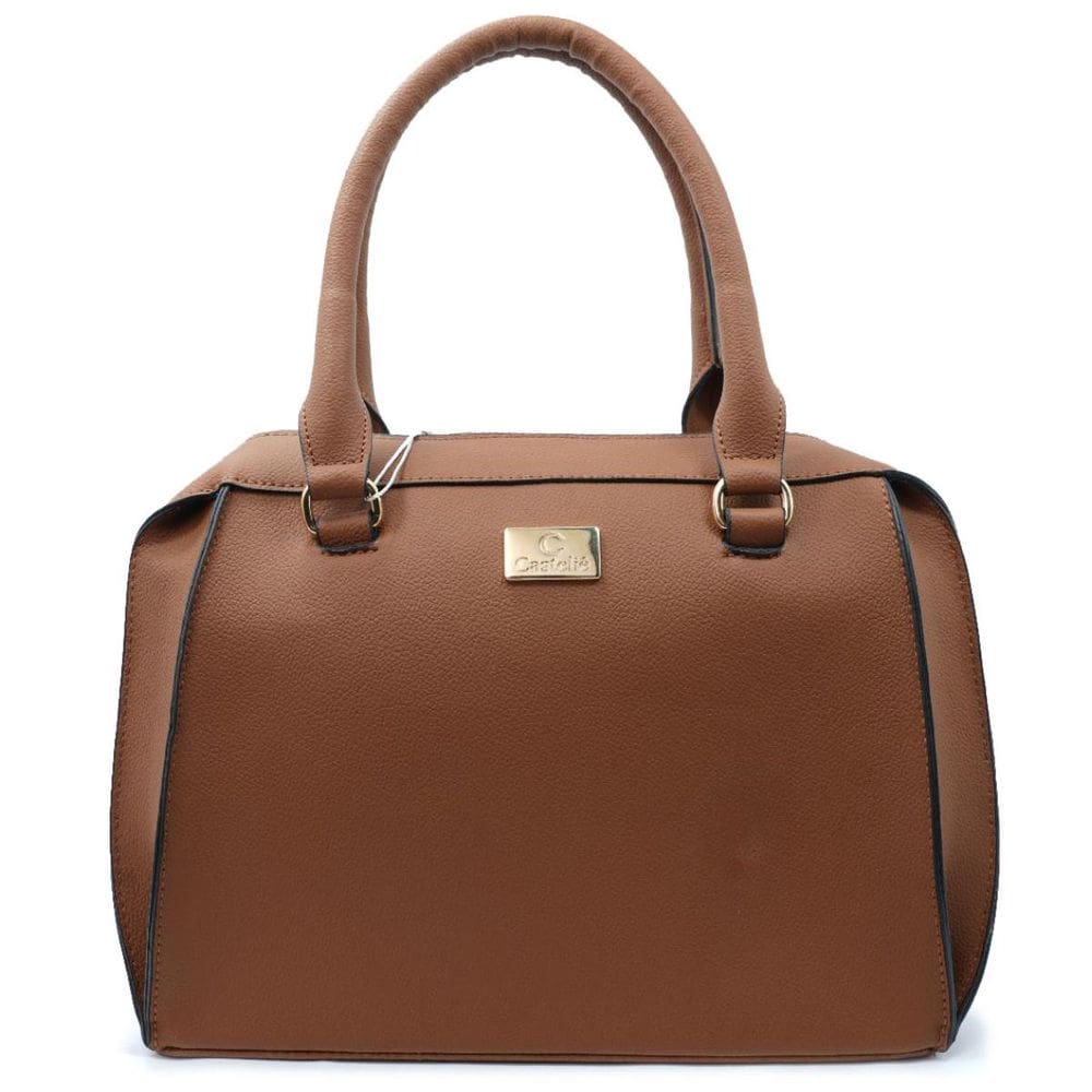 Bolsa Casteliê Casual Básica Feminina - Marrom