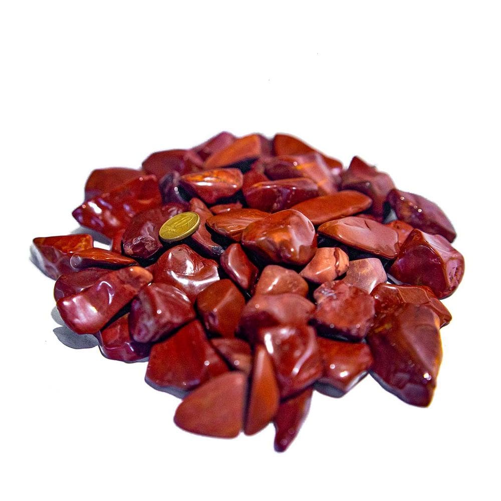 1kg Jaspe Africano Rolado Pedra Natural M 20 a 35mm Tipo A