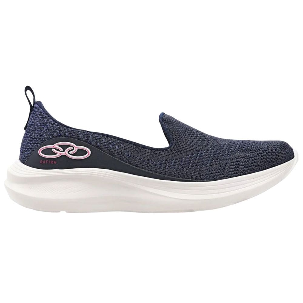 Tênis Feminino Casual Iate Slip On Dia a Dia Passeio Trabalho Calçe Fácil Olympikus Safira