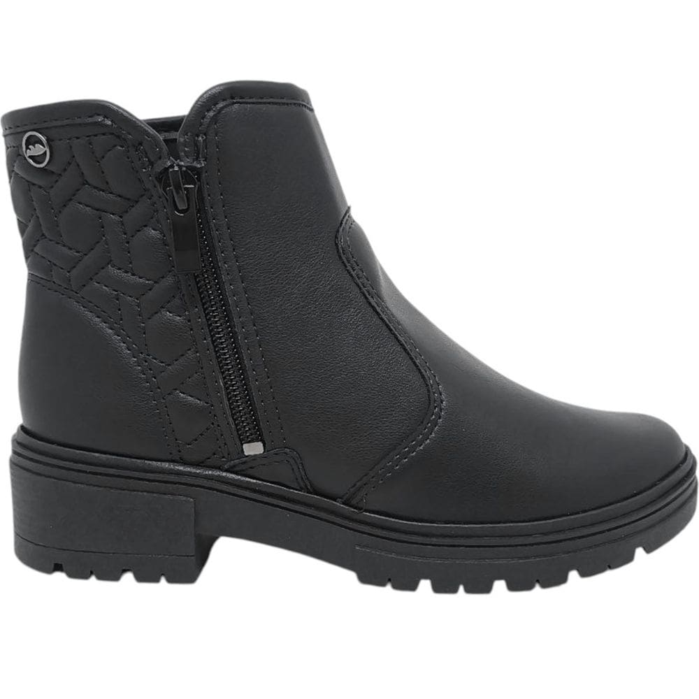 Bota Feminina Casual Dia a Dia Passeio Trabalho Calce Fácil Cano Baixo Dakota Da841