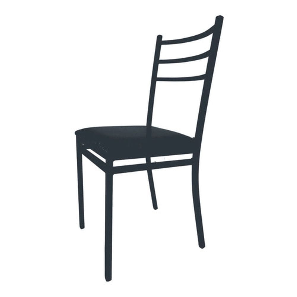 Cadeira Berlim Pintura Epóxi Preto - Flape