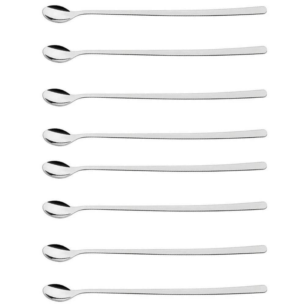 Kit 8 Colheres Bailarinas Para Drinks Sucos Coquetéis 30cm
