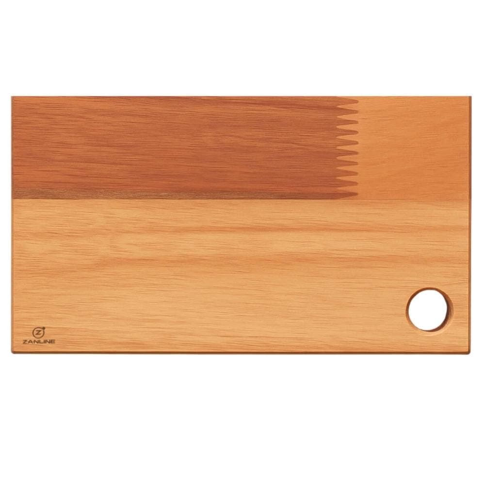 Tábua de Eucalipto 27x15cm Madeira Prancha Servir Petiscos e