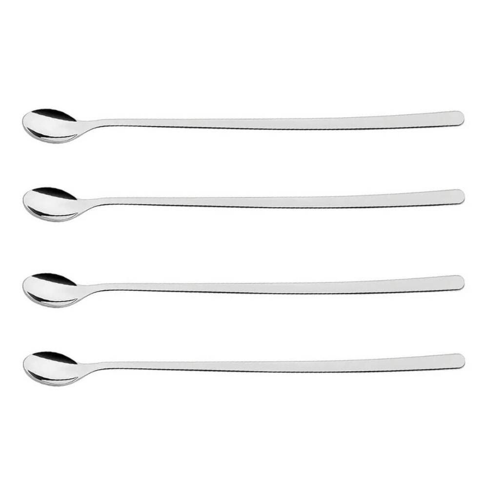 Kit 4 Colheres Bailarina Inox Para Drinks Gin Coquetel Suco