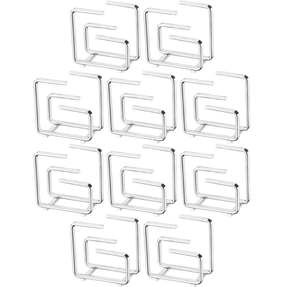 10 Porta Guardanapos Cromados para Lancherias Bares Cafeteri