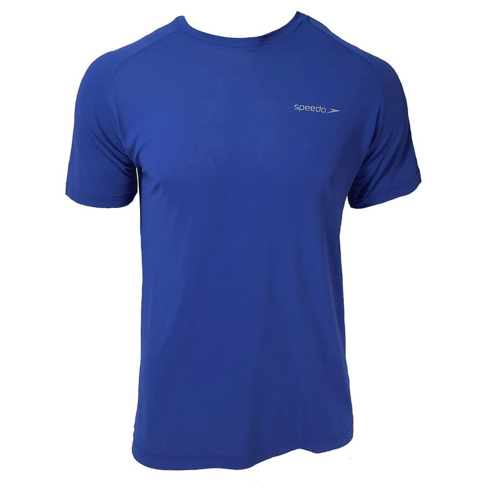 Camiseta Speedo Porus Poliamida Masculina Azul Royal