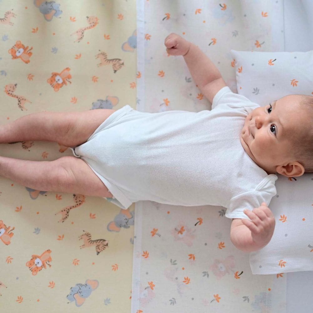 Jogo de Lençol para Berço 03 Peças Bublim