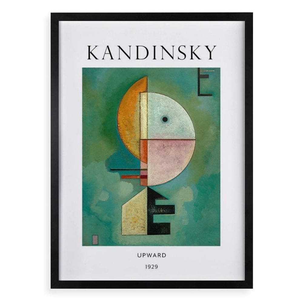 Quadro Decorativo Kandinsky - Upward 24X18Cm