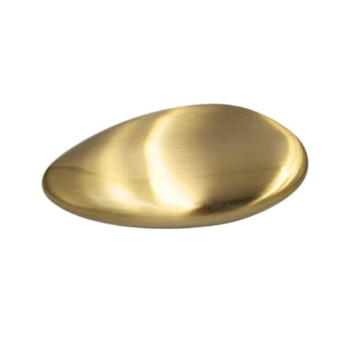 imagem-Puxador Seixo G 78Mm X 50Mm Gold Escovado  Dourado  Zen