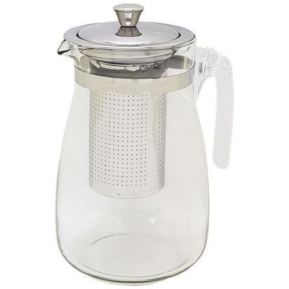 Chaleira De Vidro Com Infusor Em Inox 900 Ml