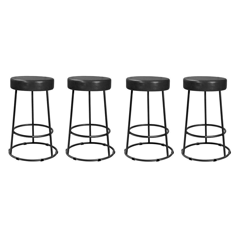 Kit 4 Banquetas Roma 70cm Couríssimo - Salaone
