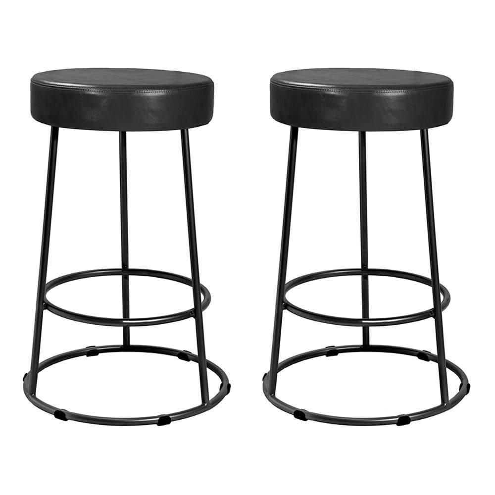 Kit 2 Banquetas Roma 70cm Couríssimo - Salaone