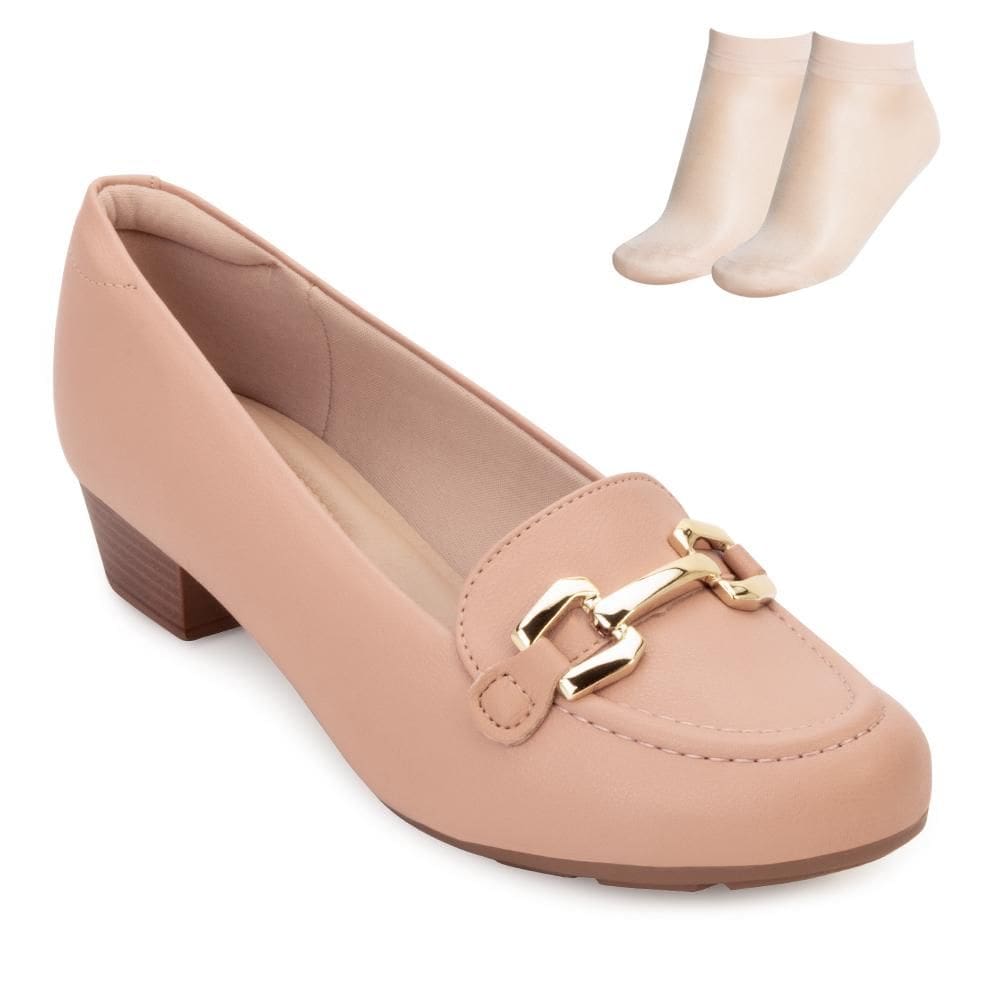 Sapato Modare Ultraconforto e Meia MD25-70325