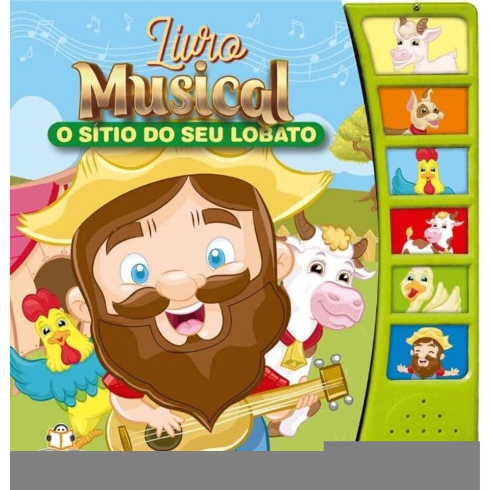 Livro Musical: o Sítio Do Seu Lobato