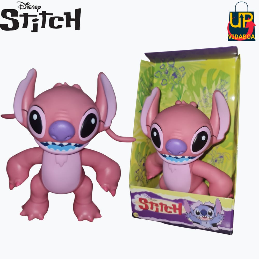 Boneco Articulado - Lilo & Stitch 22cm Rosa