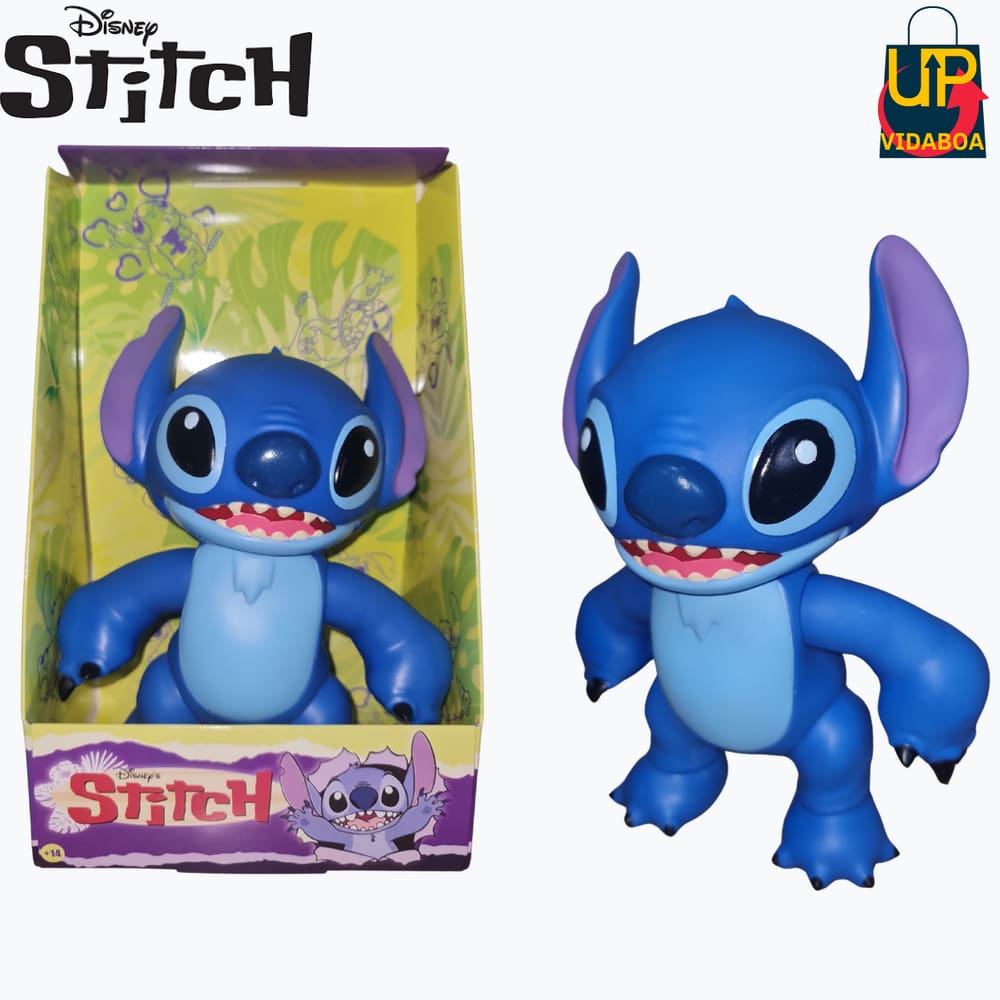 Boneco Articulado - Lilo & Stitch 22cm Azul