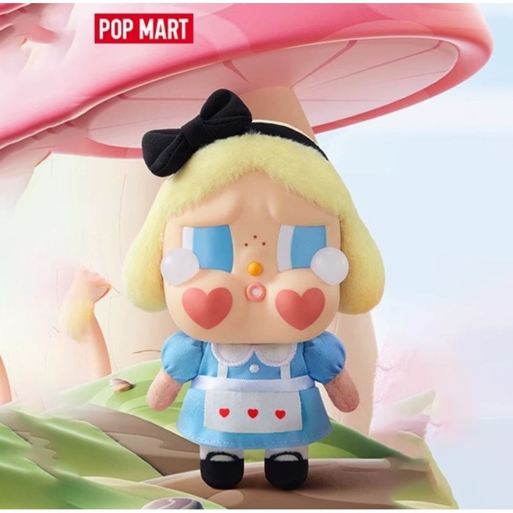 Figura colecionável Popmart Labubu Crybaby She`s Alice