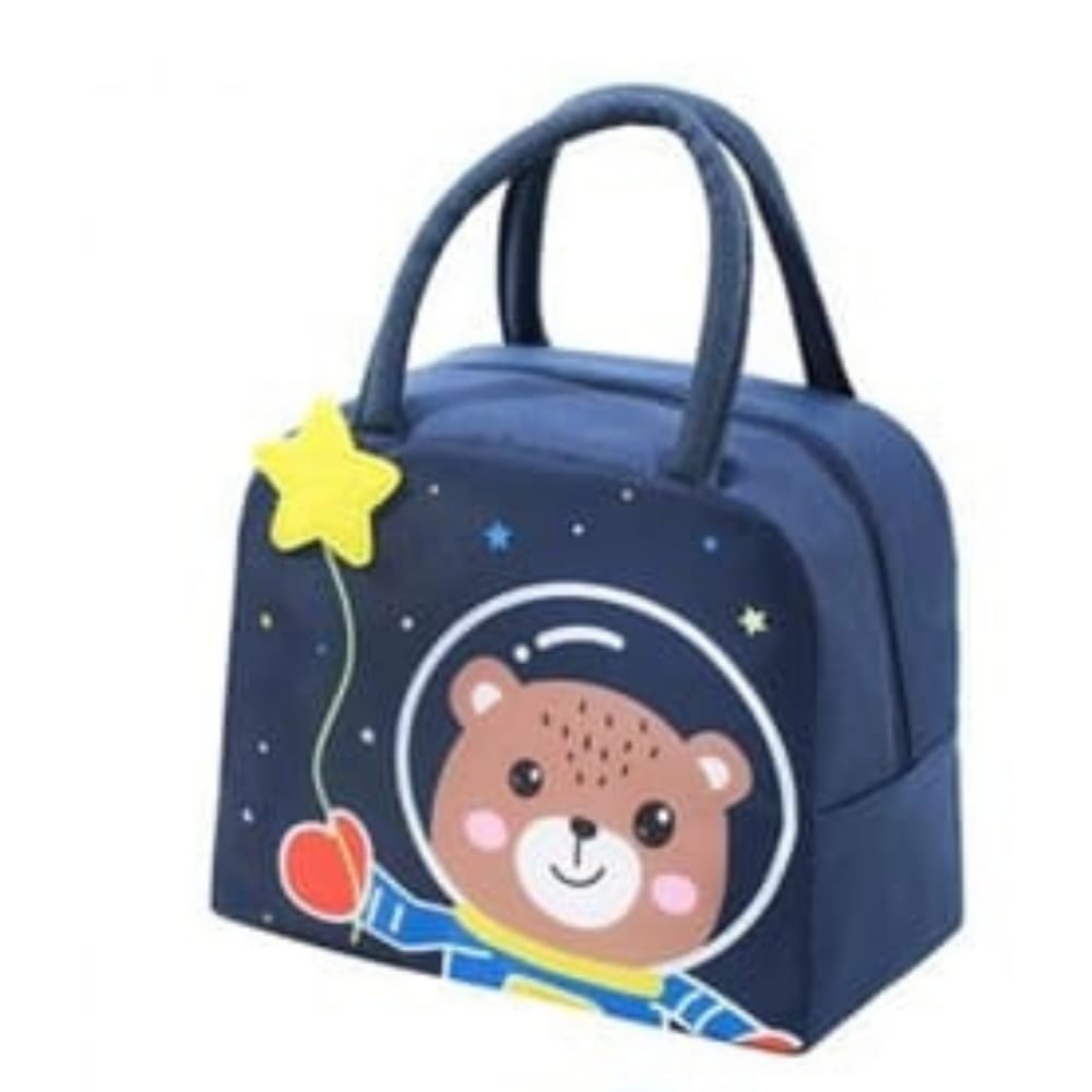 Bolsa Térmica Infantil Lancheira C/ Alça Estampas Animais