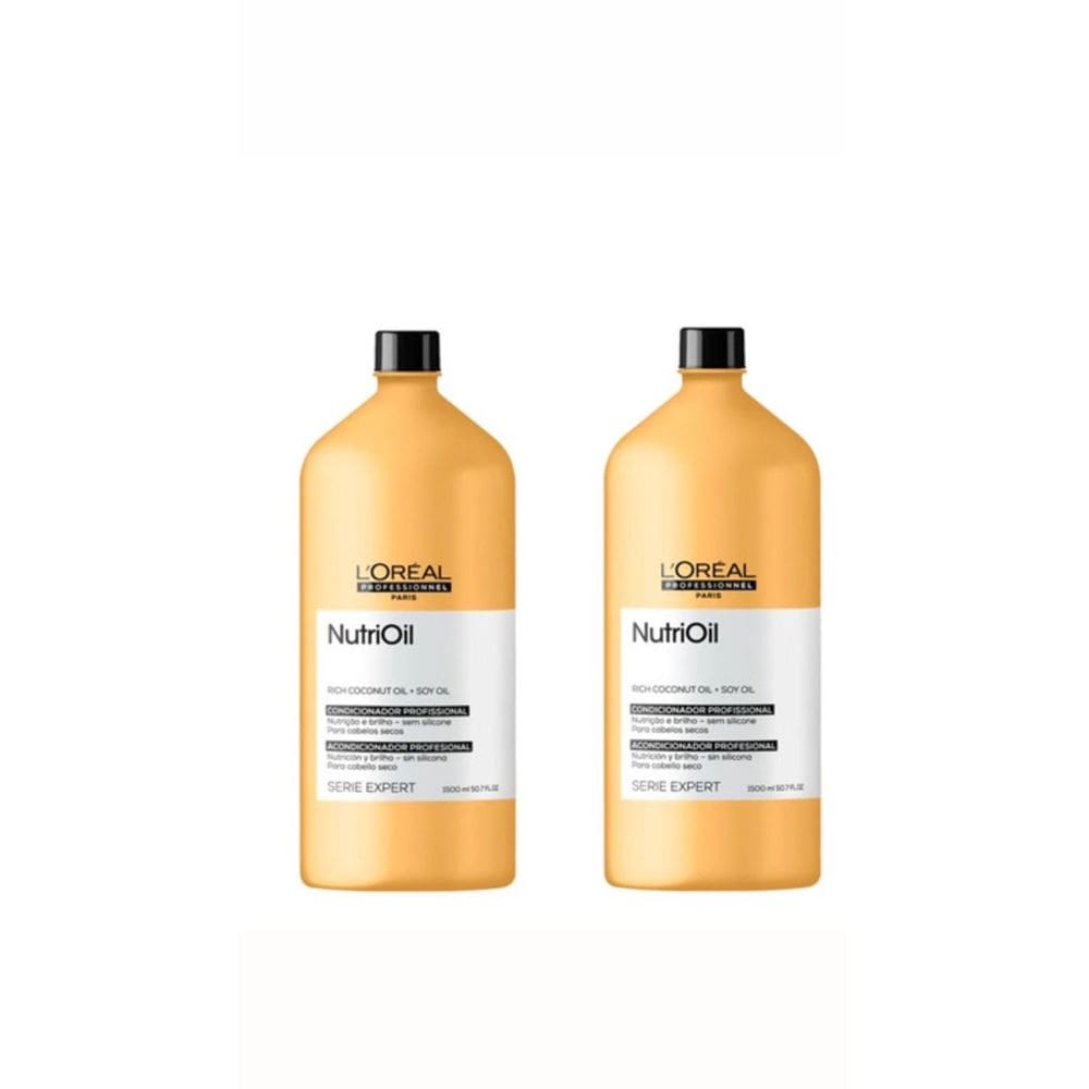 Kit NutriOil Shampoo +Condicionador 1,5L | LÓreal