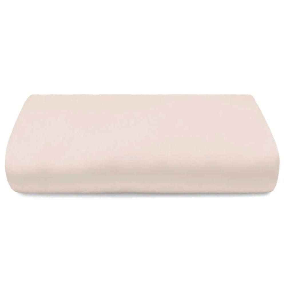 Lençol Avulso Buettner Casal Percal 150 Fios Casual Color Com Elástico Bege Areia