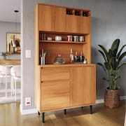 Armário de Cozinha Completa Easy 4 Portas 1 Gaveta - Movelove