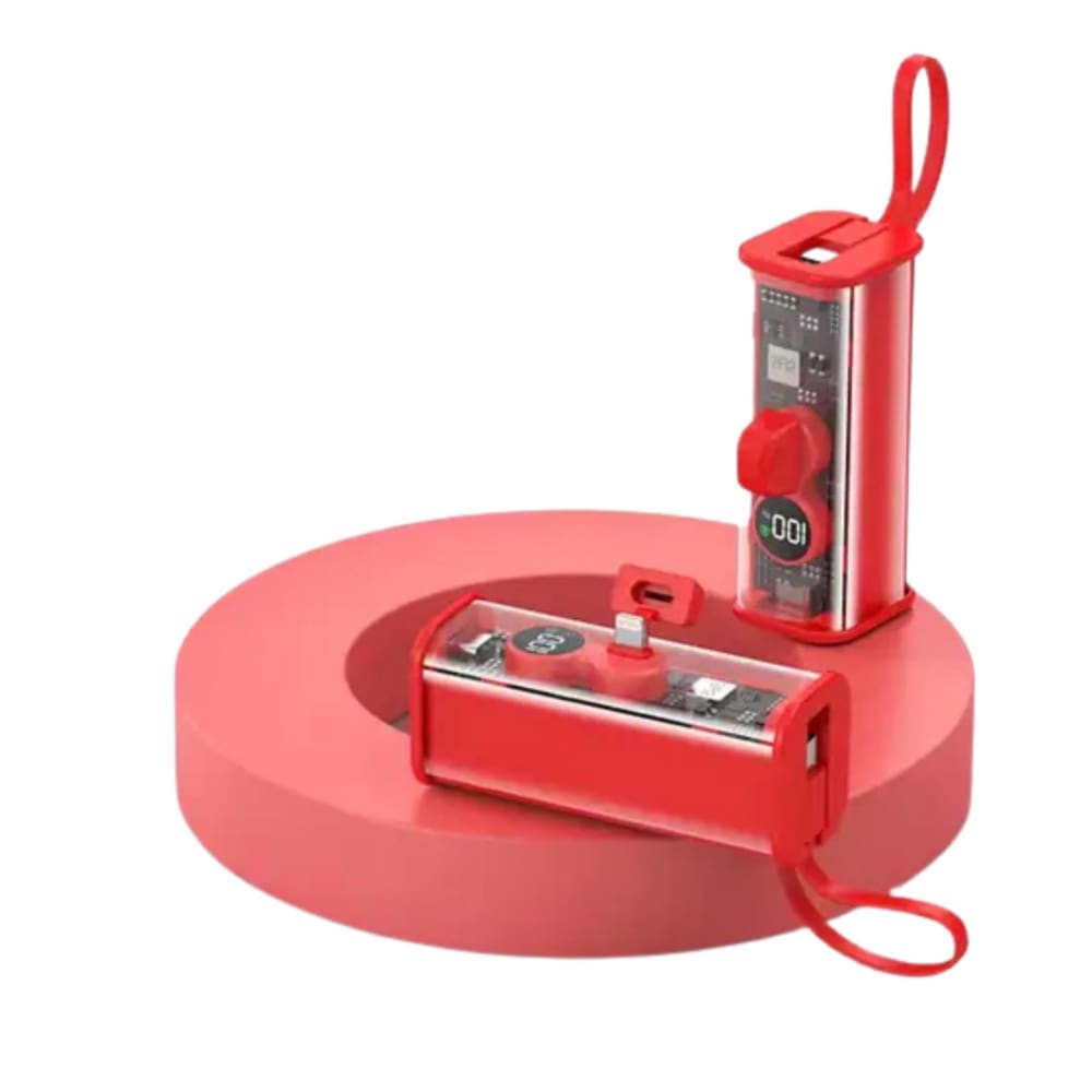 Mini Power Bank Carregador Portátil 5000mAh 22.5w