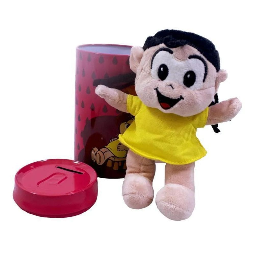Cofre Com Boneca Magali De Pelúcia Turma Da Mônica