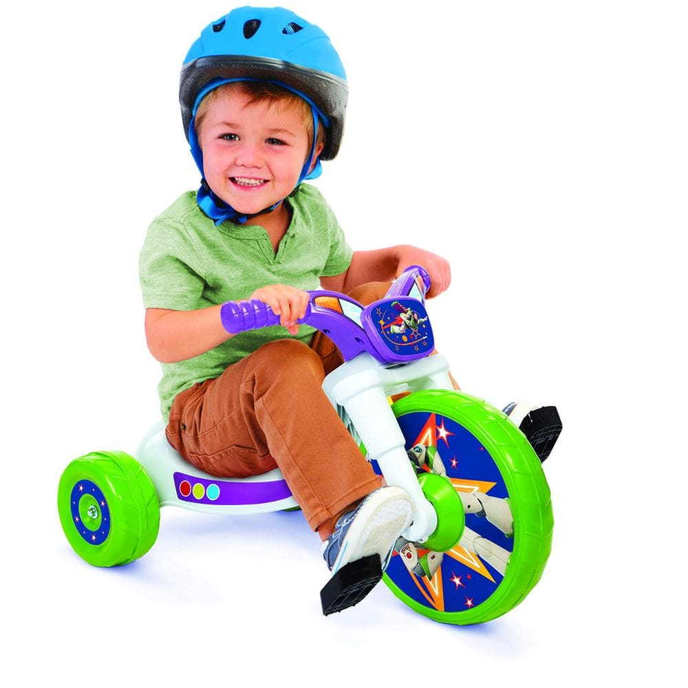 Triciclo Fly Wheels Disney Toy Story Ride-On 10 com sons