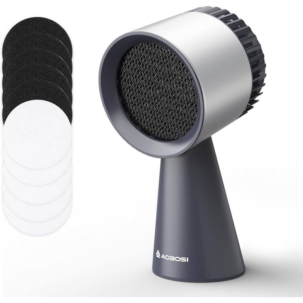Exaustor portátil AAOBOSI Desktop com purificação de ar, filtros