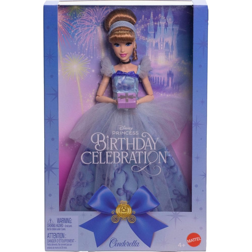 Boneca Fashion Mattel Disney Princess Cinderella Birthday