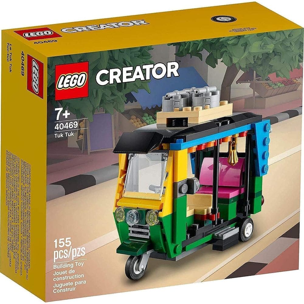 Conjunto de construção LEGO Creator Tuk Tuk 40469 Exclusive