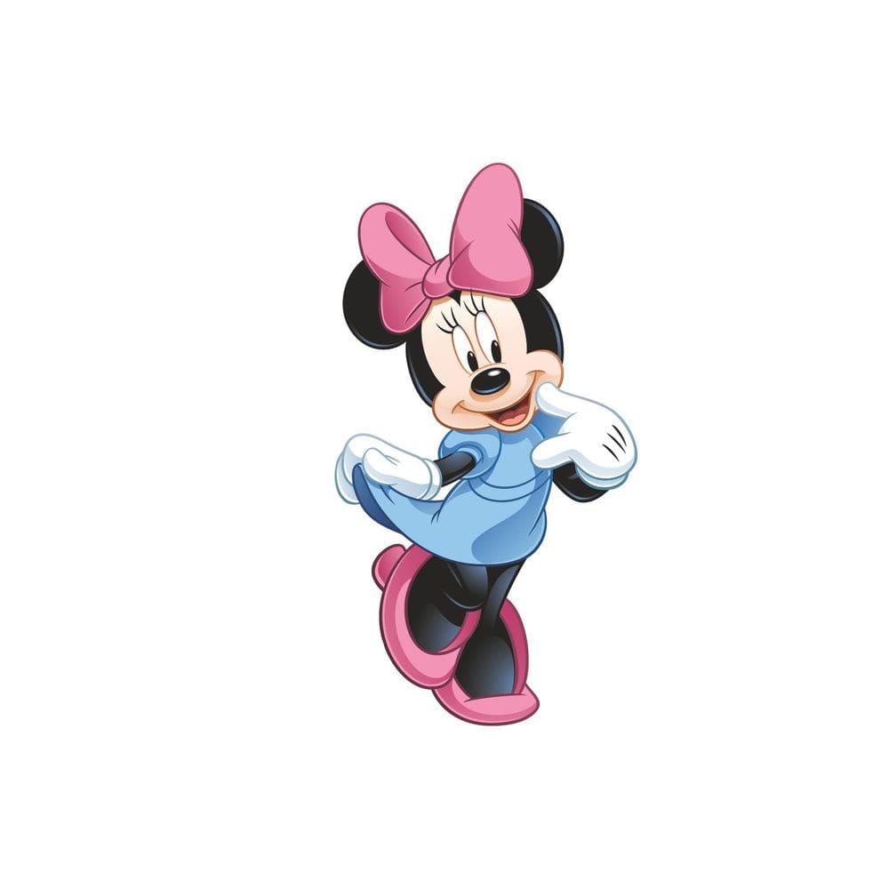 Decalque de parede RoomMates Disney Minnie Mouse Giant Peel & Stick