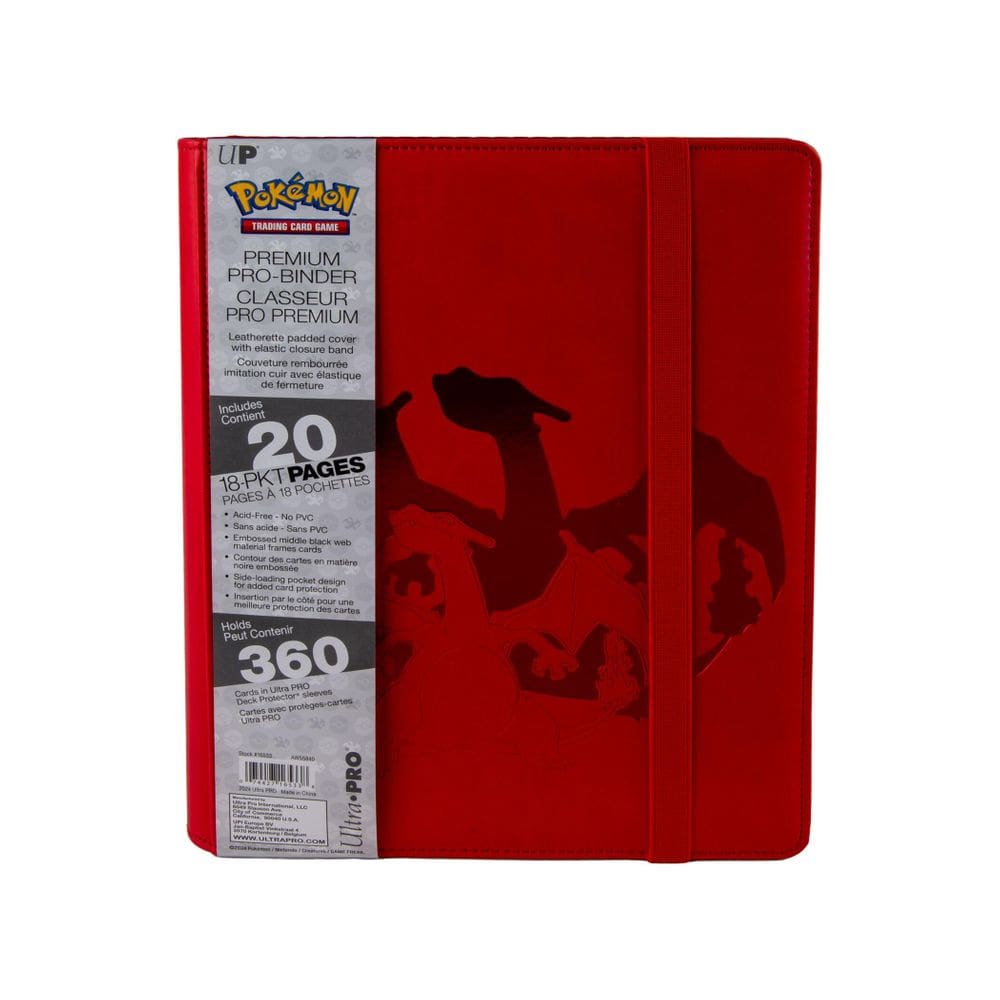 Pro Binder Ultra Pro ES Charizard Pokémon Premium L8