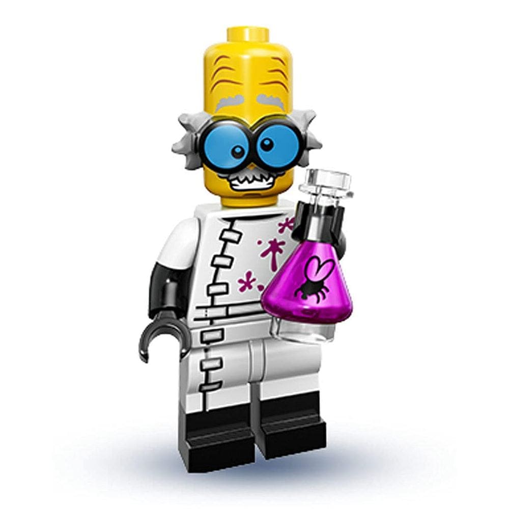 Miniboneco LEGO Mad Scientist/Crazy Scientist Série 14