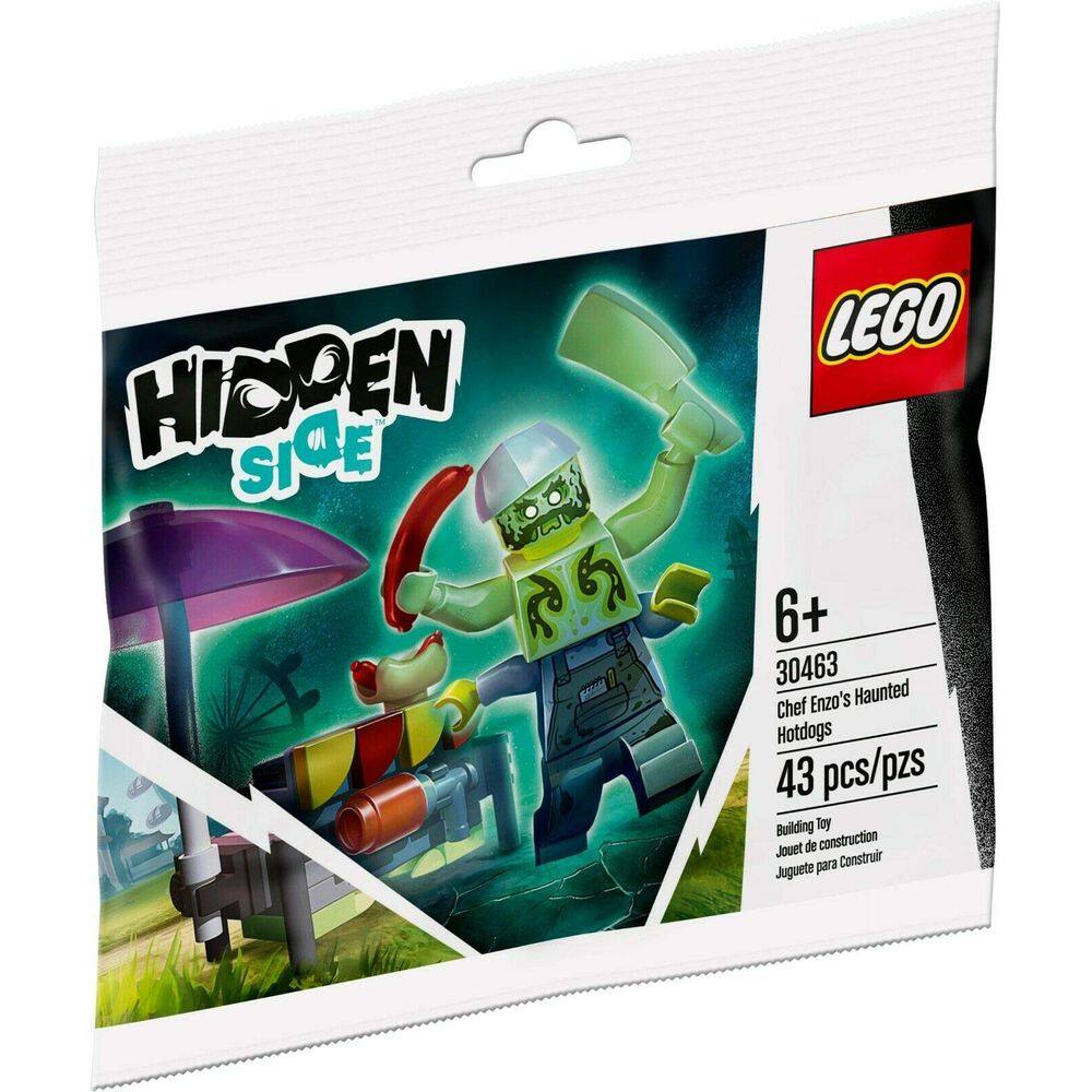 Brinquedo LEGO Hidden Side Chef Enzo`s Haunted Hotdogs 30463