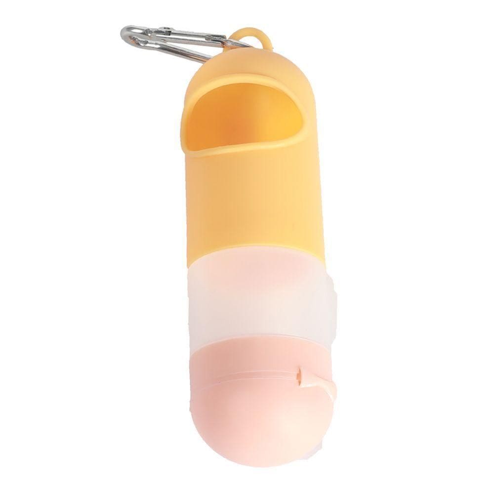 Porta Saquinhos E álcool Em Gel Pet Amarelo Oikos Animal