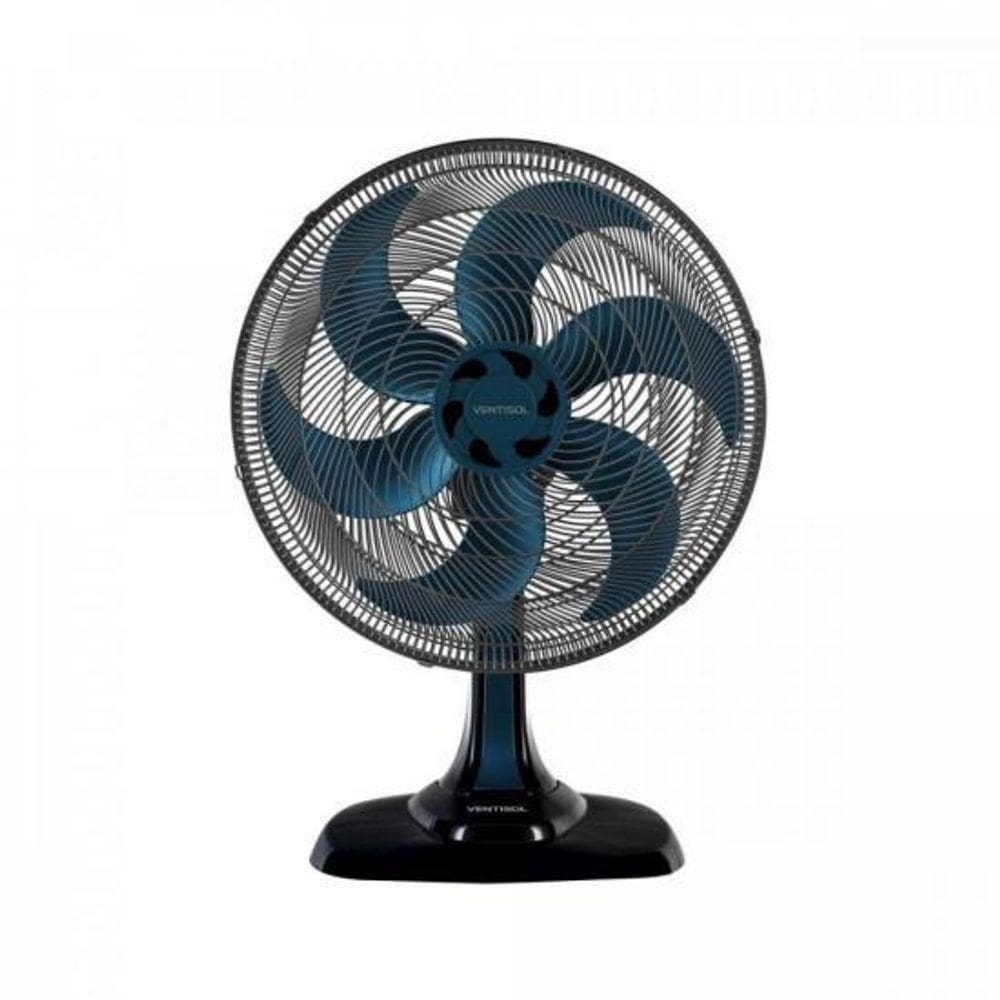 Ventilador De Mesa Ventisol Turbo 6 50cm Azul 127v f002