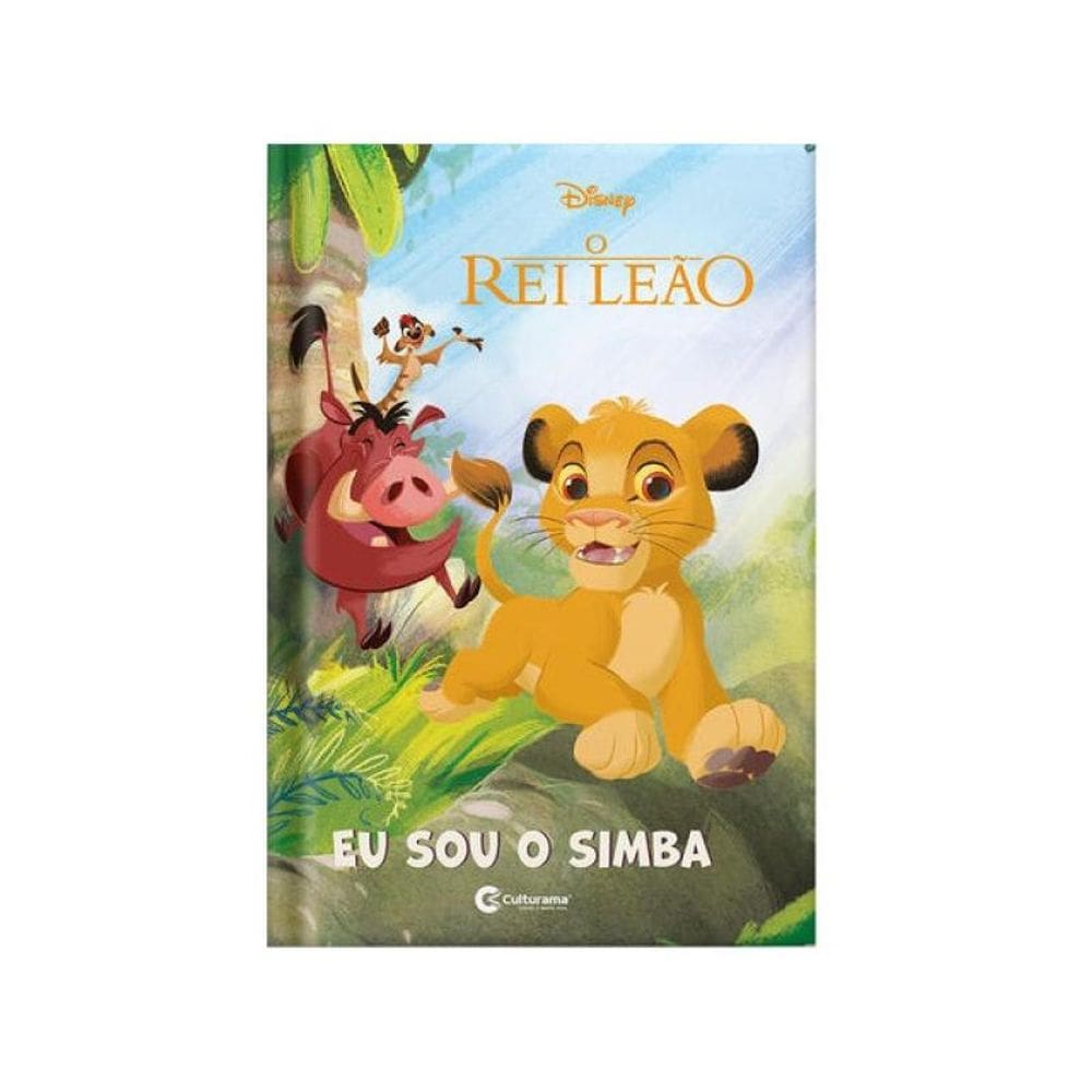 Livro De Histórias Capa Dura - Eu Sou O Simba